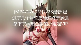 [MP4/1260M]7/28最新 经过了几个月软磨硬泡终于操逼拿下了一起合租的小姐姐VIP1196