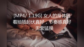 [MP4/ 1.19G] 女人的身体随着抽插起伏真好，节奏感真好，无套猛操