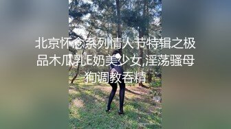 北京怀念系列情人节特辑之极品木瓜乳E奶美少女,淫荡骚母狗调教吞精