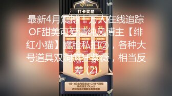 最新4月震撼！万人在线追踪OF甜美可爱清纯风博主【绯红小猫】露脸私拍②，各种大号道具双洞疯狂紫薇，相当反差 (2)