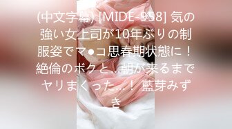 (中文字幕) [MIDE-958] 気の強い女上司が10年ぶりの制服姿でマ●コ思春期状態に！絶倫のボクと…朝が来るまでヤリまくった…！ 藍芽みずき