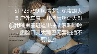 STP23799 风情少妇深夜跟大哥户外车震，开档黑丝让大哥用跳蛋塞进逼里抽插浪叫呻吟，露脸口交大鸡巴无套抽插不要错过