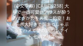 (中文字幕) [CAWD-238] 大学で一番可愛いアリスが酔うとまさかのキス魔に豹変！おチ ポ大好きで朝までしゃぶってハメて夢の泥 ワンナイト 七瀬アリス