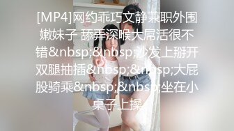 [MP4]网约乖巧文静兼职外围嫩妹子 舔弄深喉大屌活很不错&nbsp;&nbsp;沙发上掰开双腿抽插&nbsp;&nbsp;大屁股骑乘&nbsp;&nbsp;坐在小桌子上操